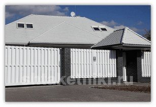 Фото белого забора из штакетника в Петропавловске