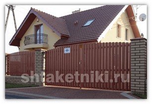 Штакетник для забора под дерево в Петропавловске